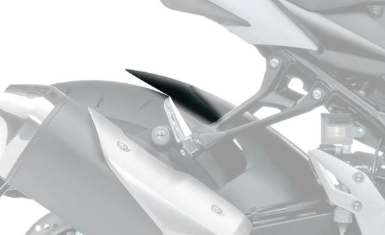 Hugger Extension Matte Black Suzuki GSR750 '11-16 Main image