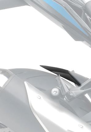 Hugger Extension Matte Black Suzuki GSX-S 750 '17- '24