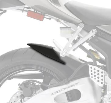 Hugger Extension Matte Black Honda CBR1000RR '04-07 Main image