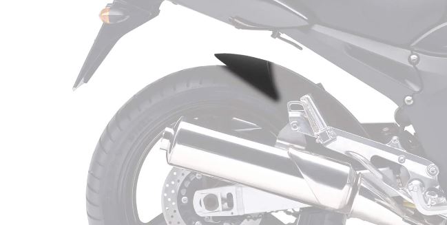 Hugger Extension Matte Black Yamaha TDM 900 '02-11 Main image
