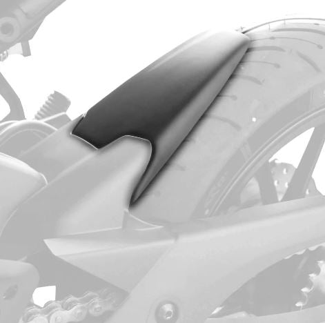 Hugger Extension Matte Black Yamaha Tracer7 GT '21-, MT-07 '18- '24, Tracer7 '20-, Tracer 700 '16-19 Main image