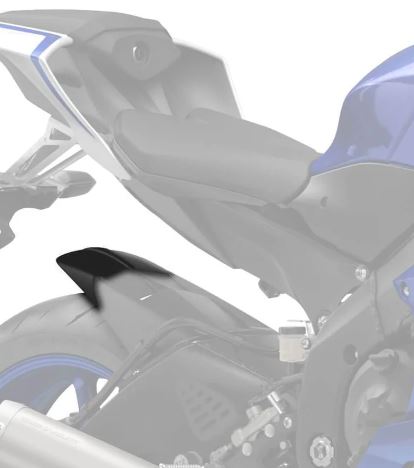 Hugger Extension Matte Black Yamaha YZF-R6 '05- Main image
