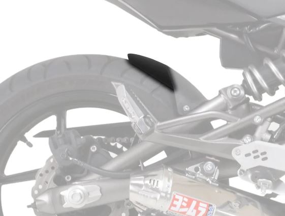Hugger Extension Matte Black Kawasaki ER-6F, ER-6N '09-11 Main image