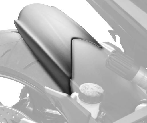 Hugger Extension Matte Black Kawasaki Z1000 (SX) '10-16 Main image