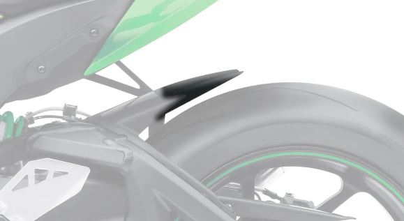 Hugger Extension Matte Black Kawasaki ZX-10R '17- '24