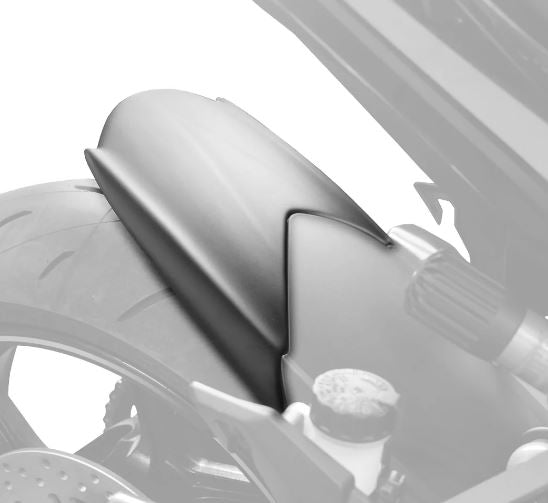 Hugger Extension Matte Black Kawasaki Versys 1000 (SE) '19- '24, Verseys 1000 Tourer (+) '19- '24