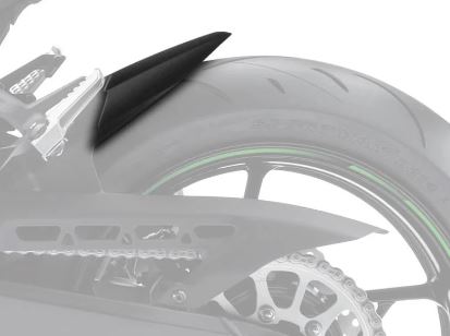 Hugger Extension Matte Black Kawasaki ZH2 '20- '24 Main image