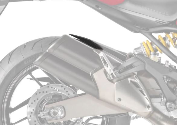 Hugger Extension Matte Black Ducati Monster 821 '14-20 Main image