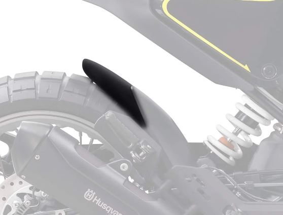 Hugger Extension Matte Black Husqvarna Svartpilen/ Vitpilen 401 '18-, Svartpilen 125 '21- Main image