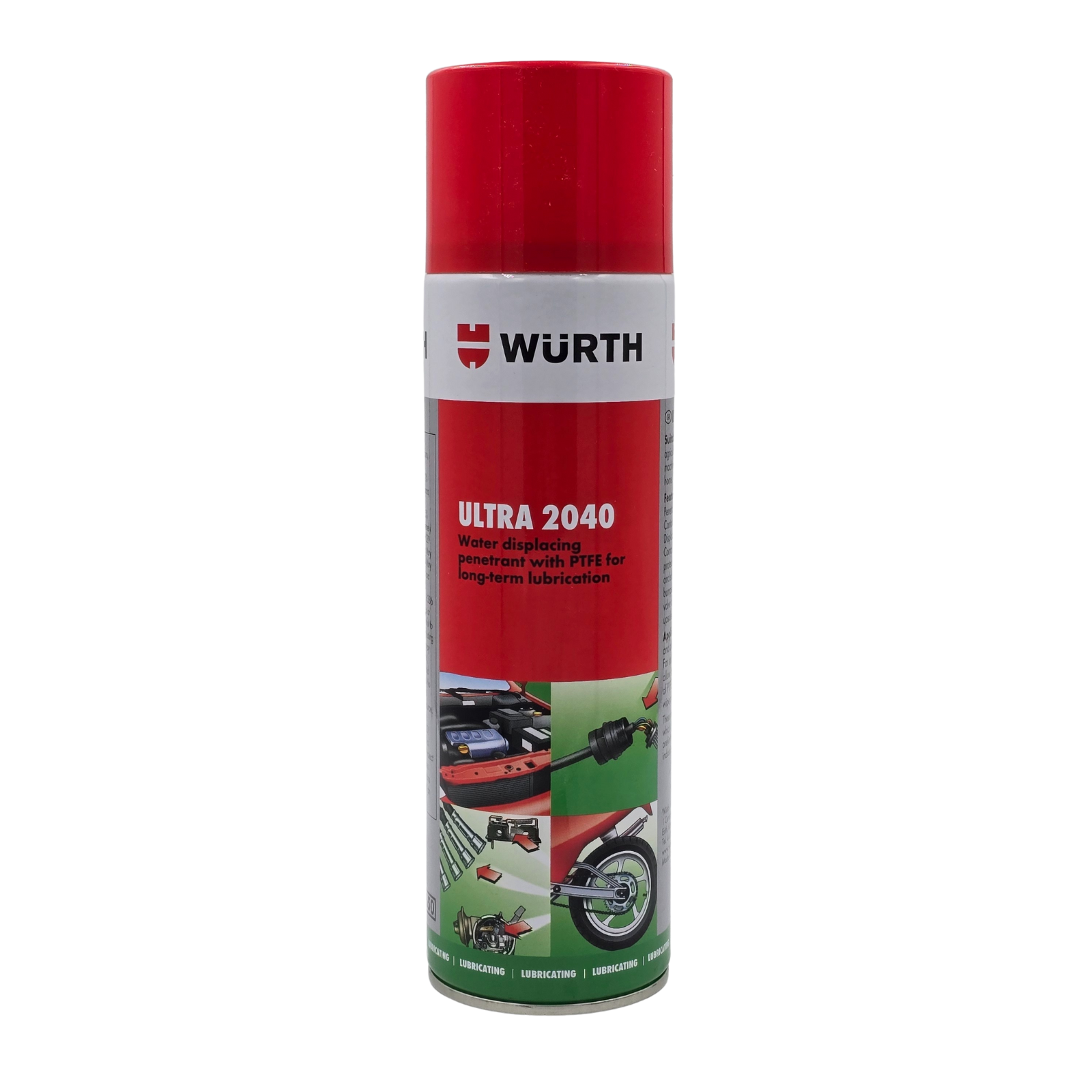 Wurth Ultra 2040 PTFE 500ml – Loosens, Penetrates & Lubricates
