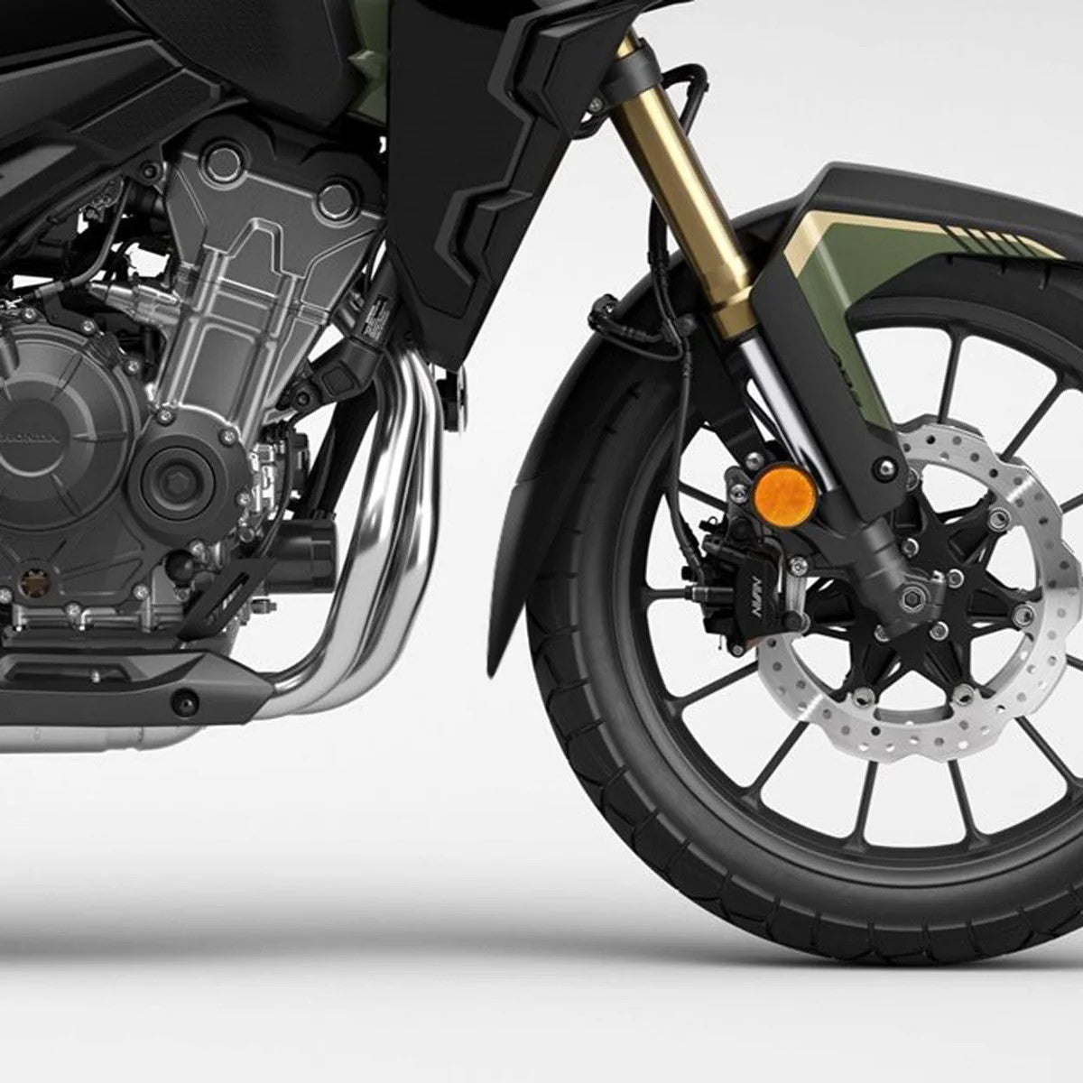 R&G Fender Extender for Honda NX 500 '24- & CB 500 X '22-'24.