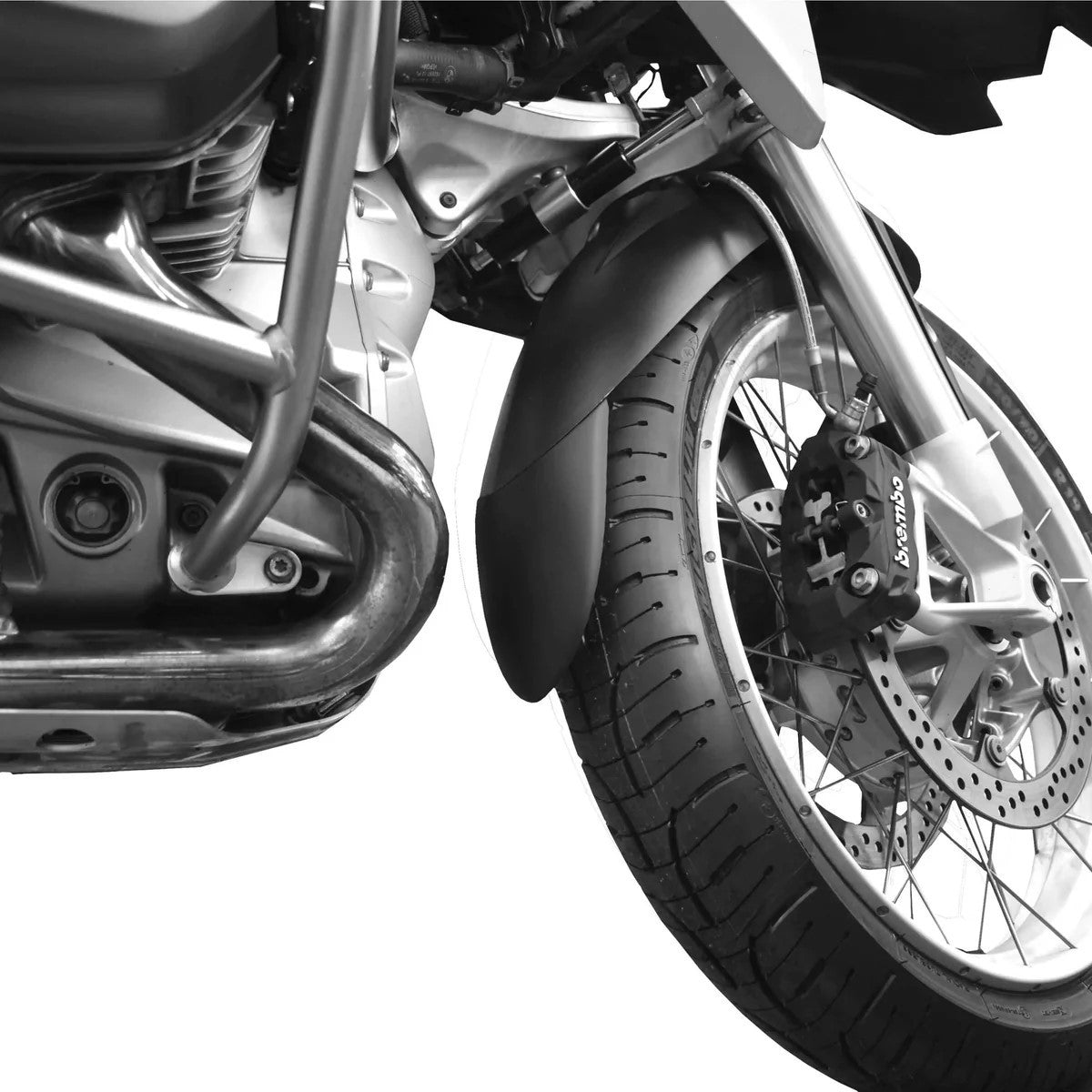 R&G Fender Extender for BMW R 1200 GS '13-'18, R 1200 GS Adventure '13-'18, R 1250 GS '19-'24 & R 1250 GS Adventure '19-'24.
