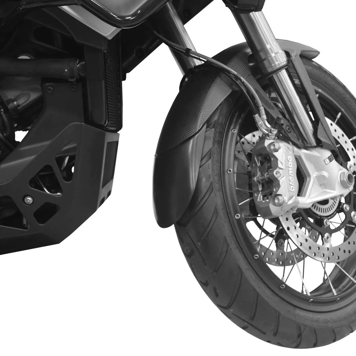 R&G Fender Extender for Moto Guzzi V85 TT '19- &  Aprilia Caponord 1200 Rally '15-'17. Secondary image