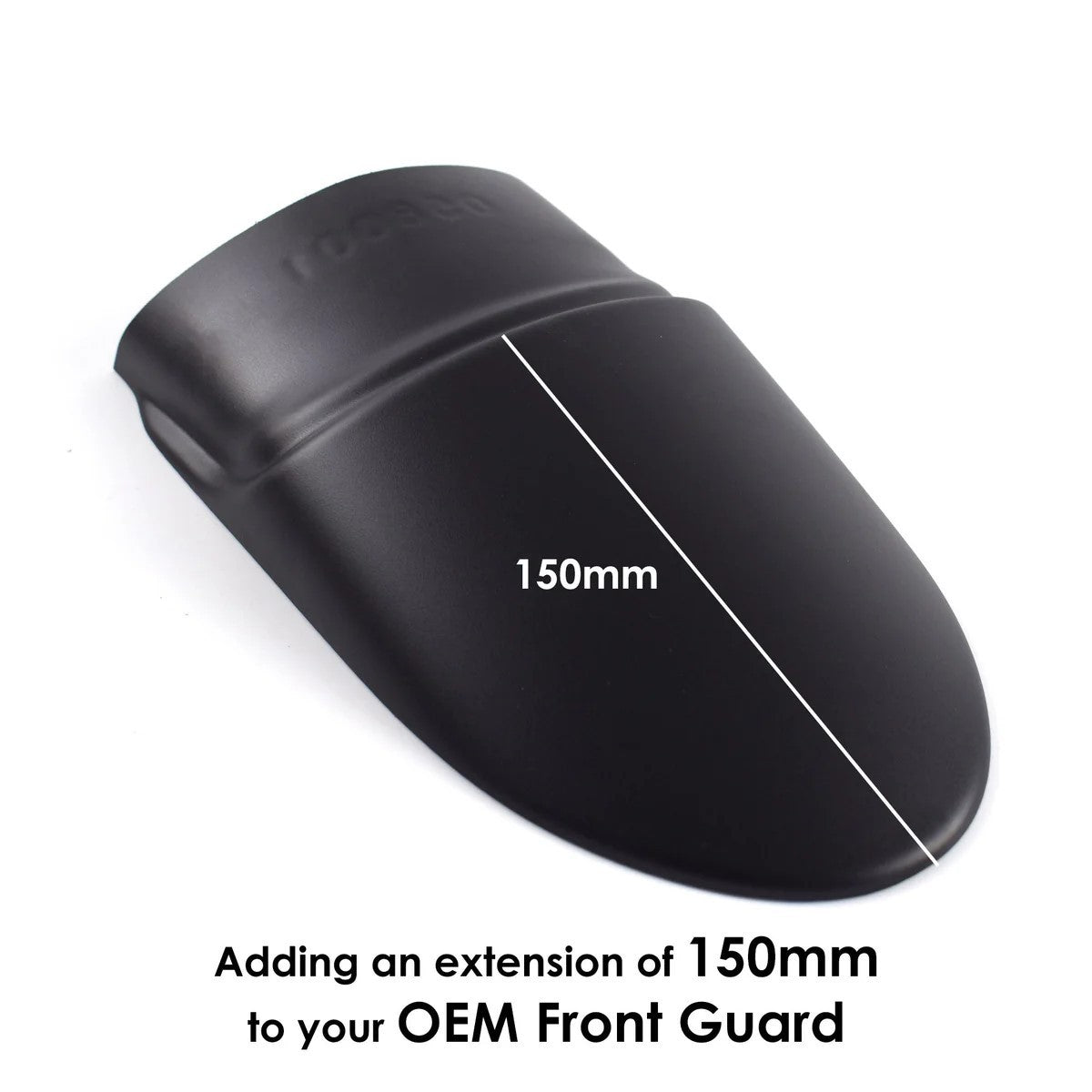 R&G Fender Extender for Moto Guzzi V85 TT '19-(With Moto Guzzi mudguard fitted). Secondary image