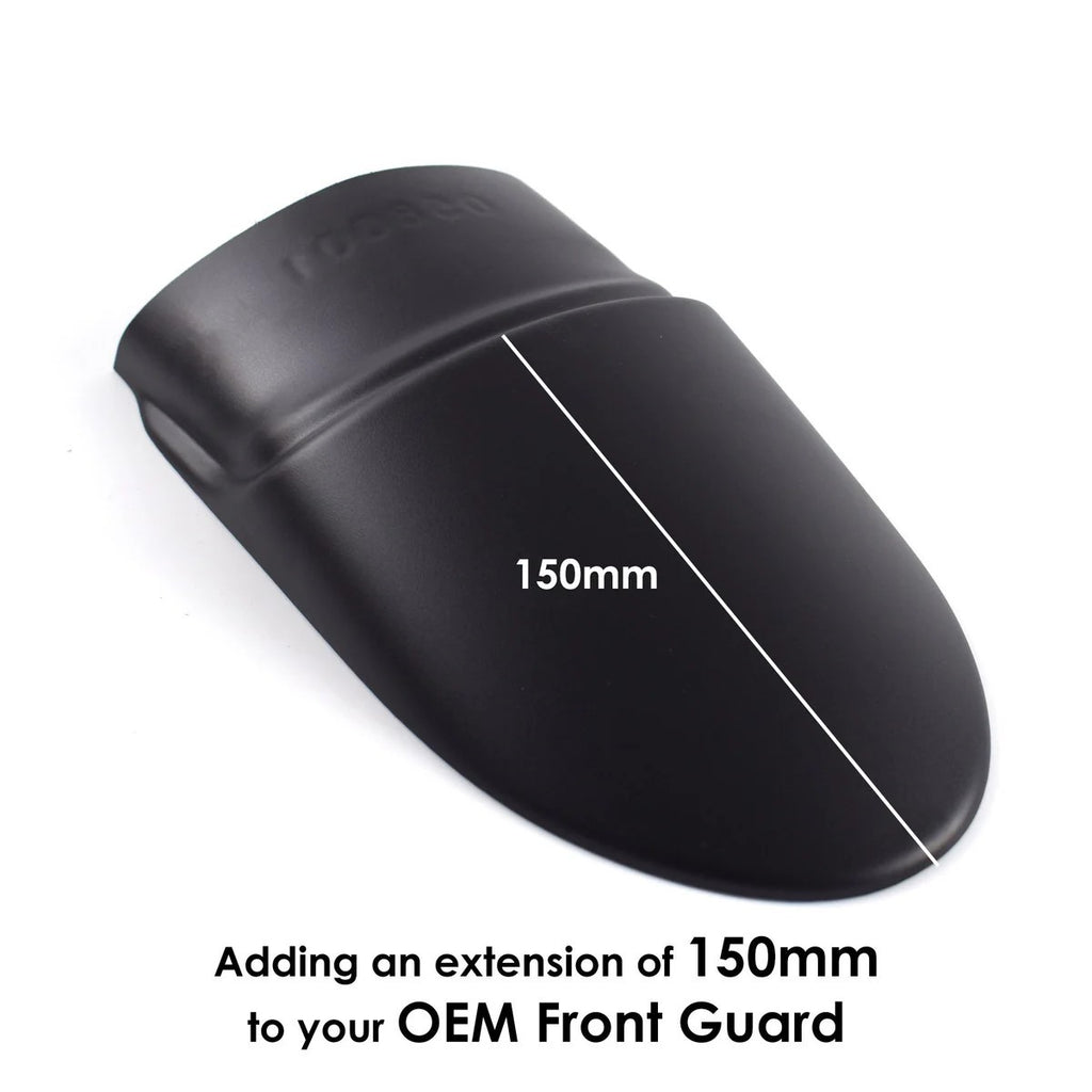 R&G Fender Extender for Moto Guzzi V85 TT '19-(With Moto Guzzi mudguard fitted).