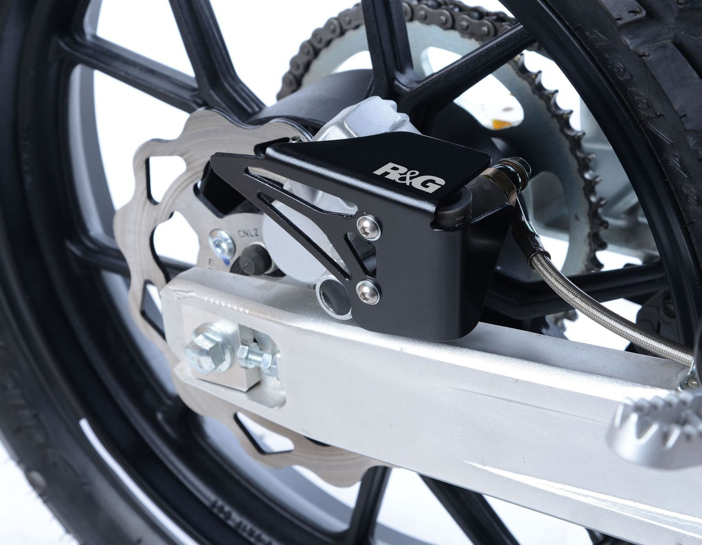 Rear Brake Calliper Guard for Sinnis Apache SMR 125 '17- Main image