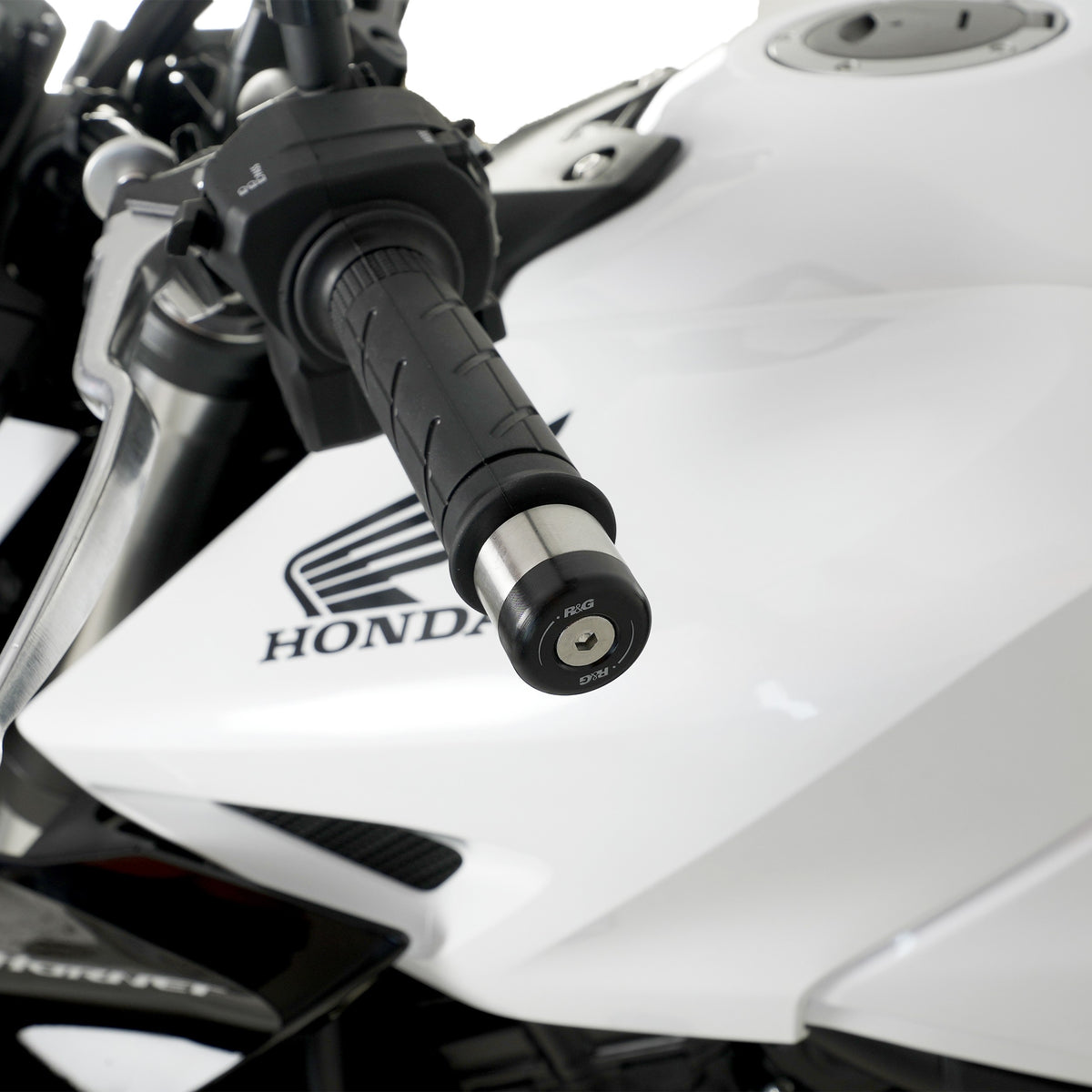Bar End Sliders for Honda NC700X/S/DCT/NT700V/Integra, NC750X '12-, CB100R(+) '18-, NT1100 '22- and  CB1000 Hornet/SP '25- Main image