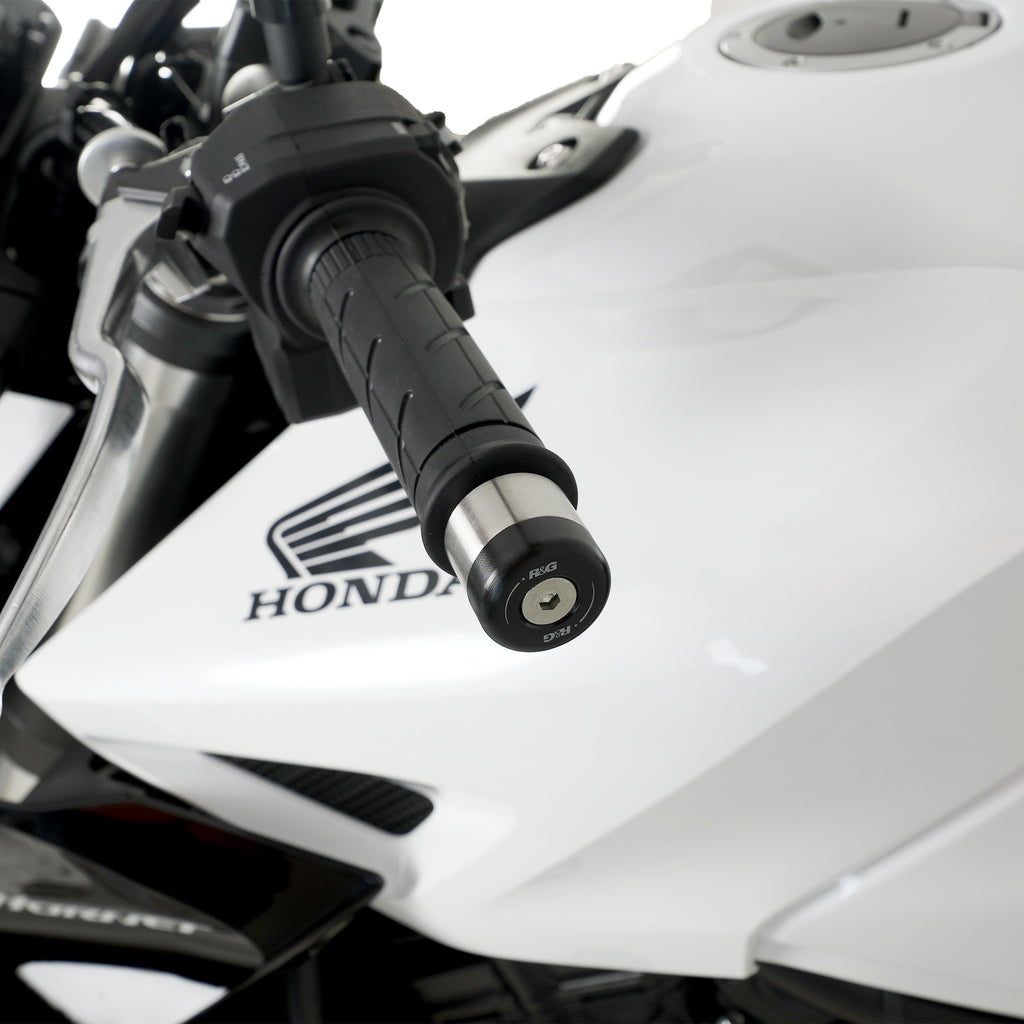Bar End Sliders for Honda NC700X/S/DCT/NT700V/Integra, NC750X '12-, CB100R(+) '18-, NT1100 '22- and  CB1000 Hornet/SP '25-