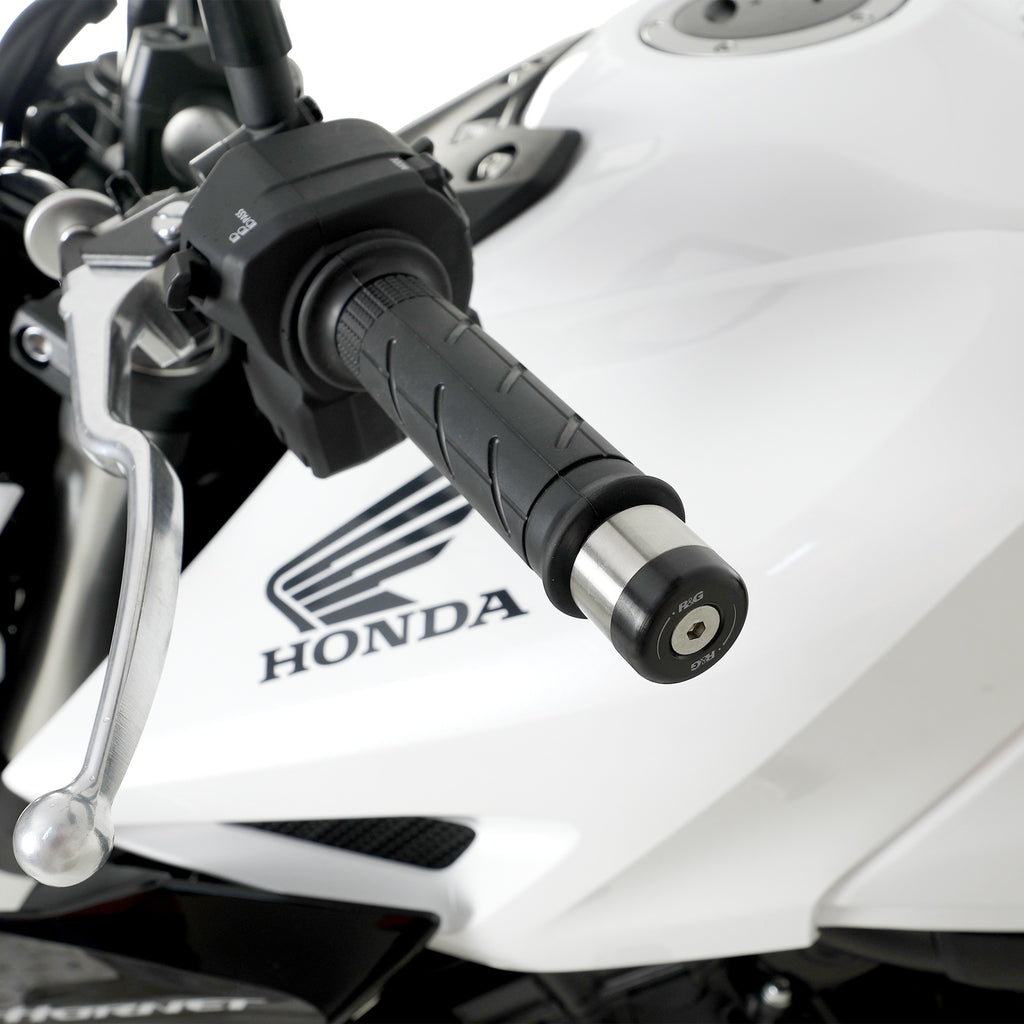 Bar End Sliders for Honda NC700X/S/DCT/NT700V/Integra, NC750X '12-, CB100R(+) '18-, NT1100 '22- and  CB1000 Hornet/SP '25-