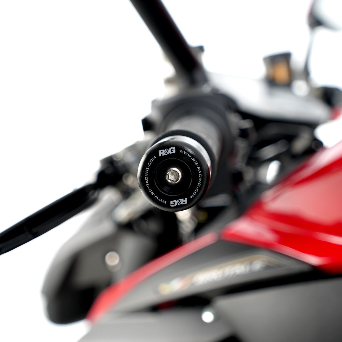 Bar End Sliders for MV Agusta Brutale 675 '12- and Brutale 800 '12- & Brutale 800RR '18-, Brutale 1000RS '24-. Main image