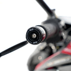 Bar End Sliders for MV Agusta Brutale 675 '12- and Brutale 800 '12- & Brutale 800RR '18-, Brutale 1000RS '24-.