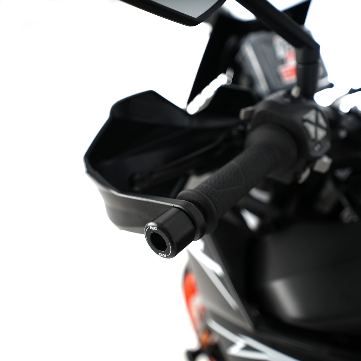 Bar End Sliders for KTM 1090/1190/1290 Adventure, Husqvarna FS 450, Yamaha Tracer 700 '16- (FJ-07), KTM 790 Adeventure '19-, KTM 890 Adventure '20-'22 & KTM 890 SMT '23- '24 Main image