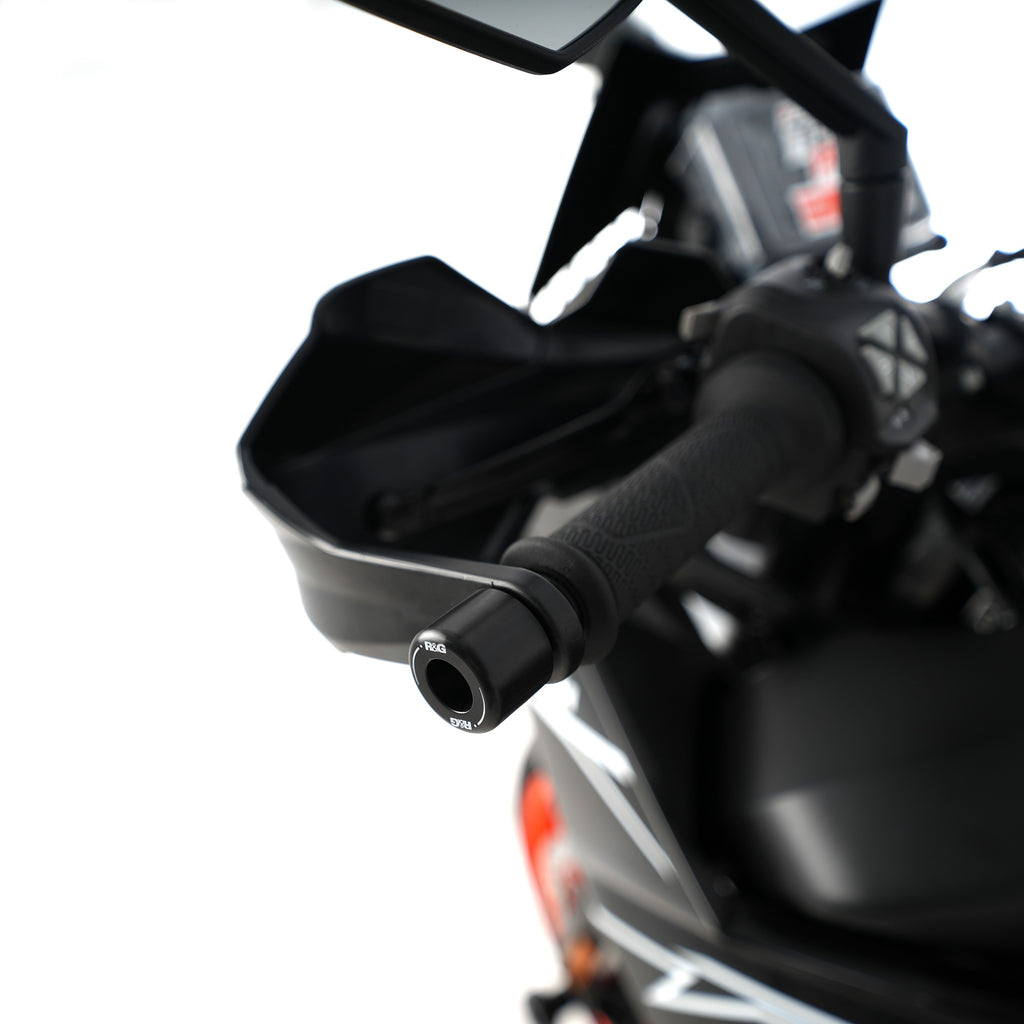 Bar End Sliders for KTM 1090/1190/1290 Adventure, Husqvarna FS 450, Yamaha Tracer 700 '16- (FJ-07), KTM 790 Adeventure '19-, KTM 890 Adventure '20-'22 & KTM 890 SMT '23- '24