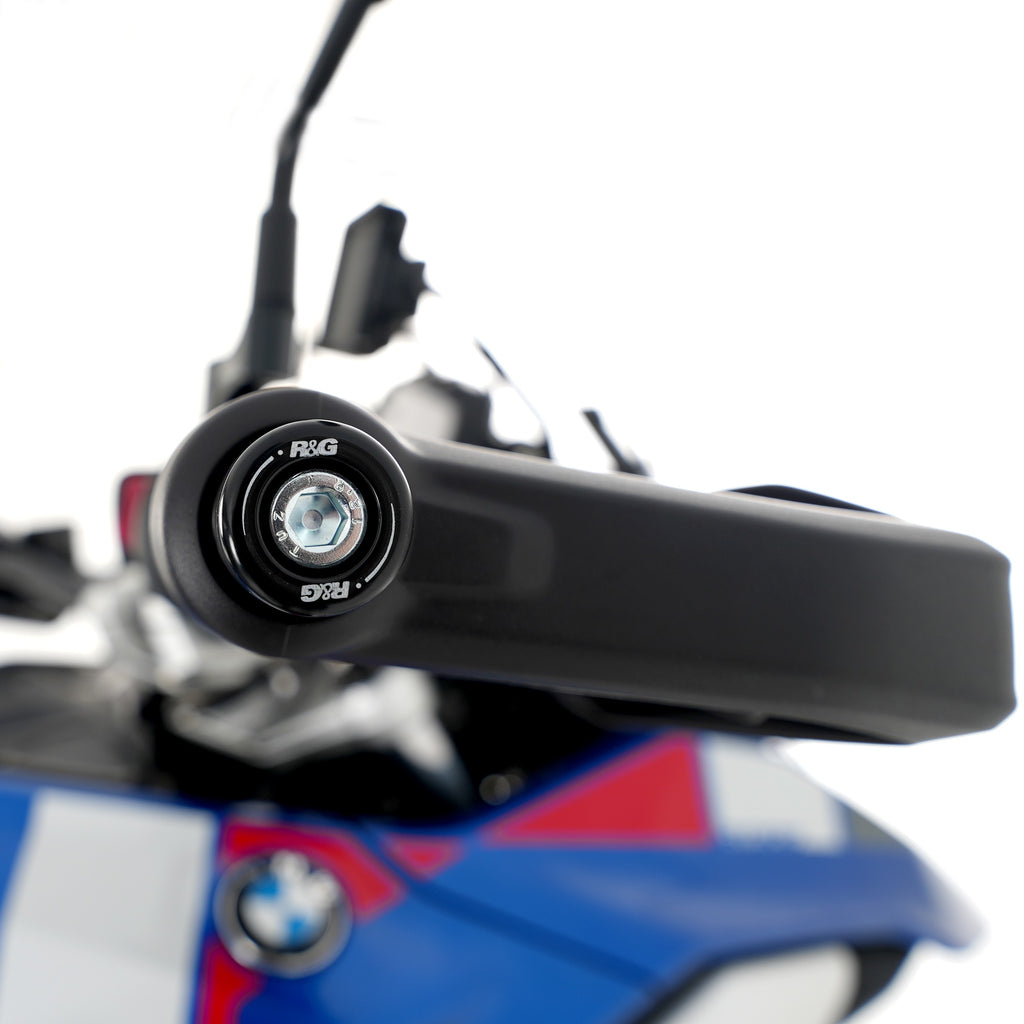 Bar End Sliders for BMW R 1300 GS Adventure '24-,  BMW R1200GS '13-, BMW S1000XR '15-, BMW R1250 GS '18- & R 1300 GS '23-