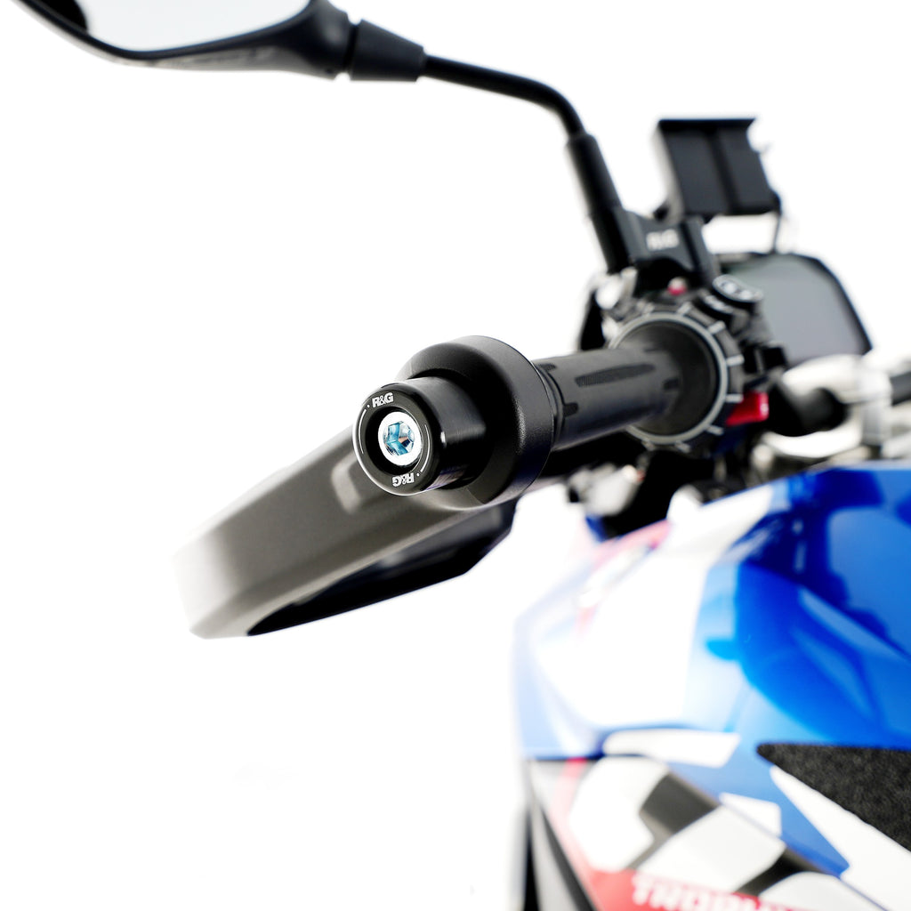 Bar End Sliders for BMW R 1300 GS Adventure '24-,  BMW R1200GS '13-, BMW S1000XR '15-, BMW R1250 GS '18- & R 1300 GS '23-