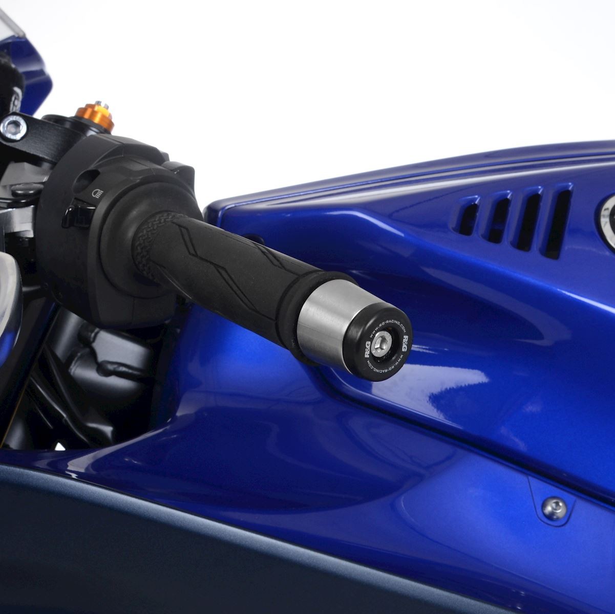 Bar End Sliders for Yamaha YZF-R1/R1M '15-, R7 '22-, Honda CMX1100 Rebel (DCT) '21-'24 & CMX1100T Rebel (DCT) '23-'24 Main image