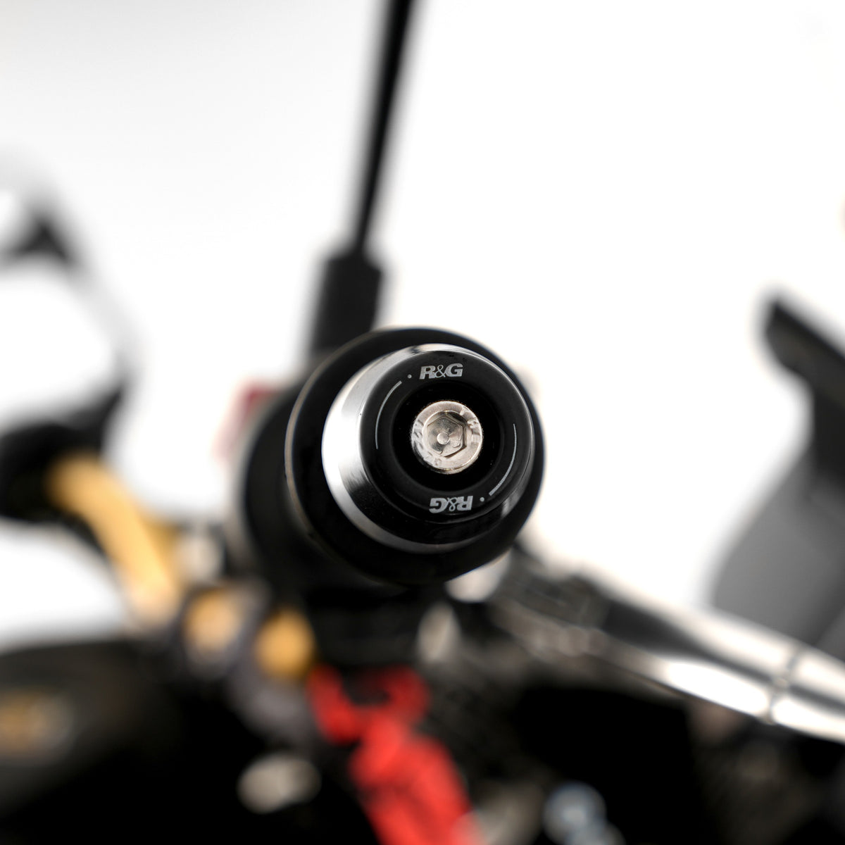Bar End Sliders for the Aprilia RSV4 RR /RF '15- '24/RSV4 1100 '19- '24,Tuareg 660 '22-, Tuareg 660 Rally '25- , Honda CRF1100L ATAS '19-,Benelli TNT 125 '17- & Ducati Panigale V2 '20- '24