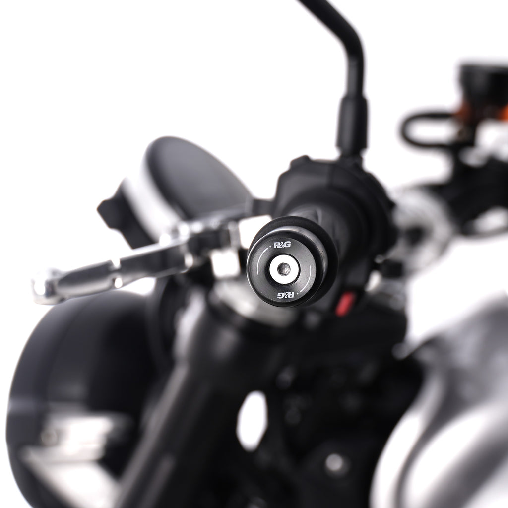 Bar End Sliders for the Triumph Street Twin '16-, Speed Twin 1200 '19- & Speed Twin 900 '22-