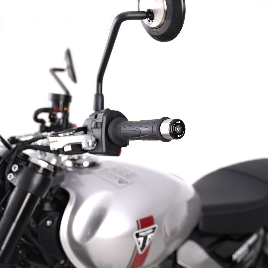 Bar End Sliders for the Triumph Street Twin '16-, Speed Twin 1200 '19- & Speed Twin 900 '22-