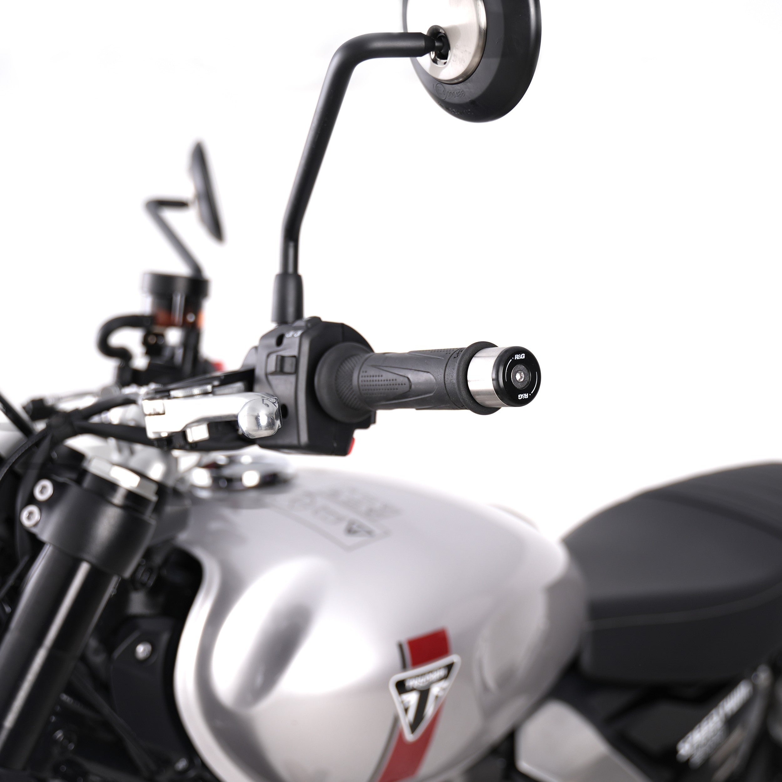 Bar End Sliders for the Triumph Street Twin '16-, Speed Twin 1200 '19- & Speed Twin 900 '22-
