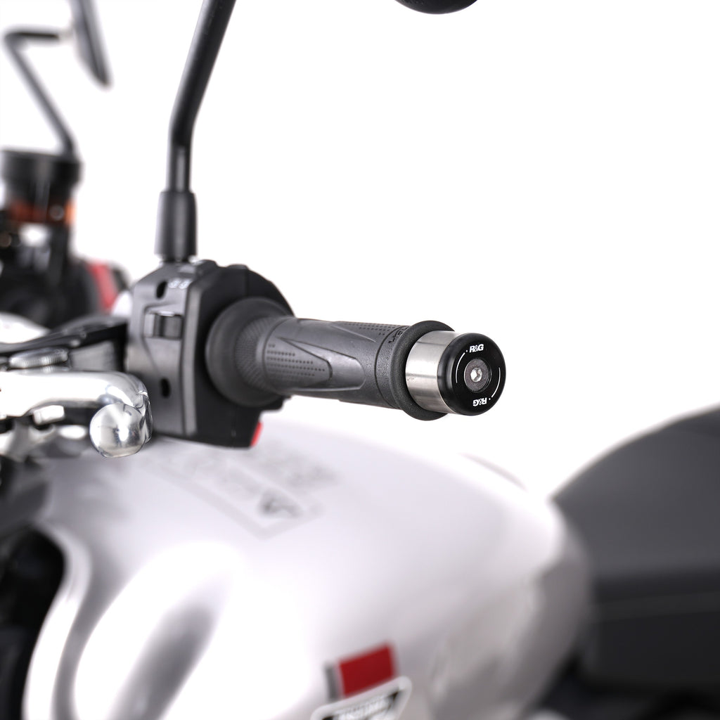 Bar End Sliders for the Triumph Street Twin '16-, Speed Twin 1200 '19- & Speed Twin 900 '22-