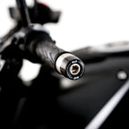 Bar End Sliders for the Suzuki GSX-R1000 '17- '24, GSX-R1000R '17- '24, GSX-8S (R) '23-,GSX- 8T '25-, GSX-8TT '25-, DR-Z4SM '25- ,V-Strom 800DE & V-Strom 800RE '23-