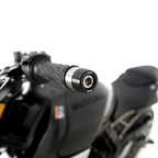 Bar End Sliders for the Suzuki GSX-R1000 '17- '24, GSX-R1000R '17- '24, GSX-8S (R) '23-,GSX- 8T '25-, GSX-8TT '25-, DR-Z4SM '25- ,V-Strom 800DE & V-Strom 800RE '23-