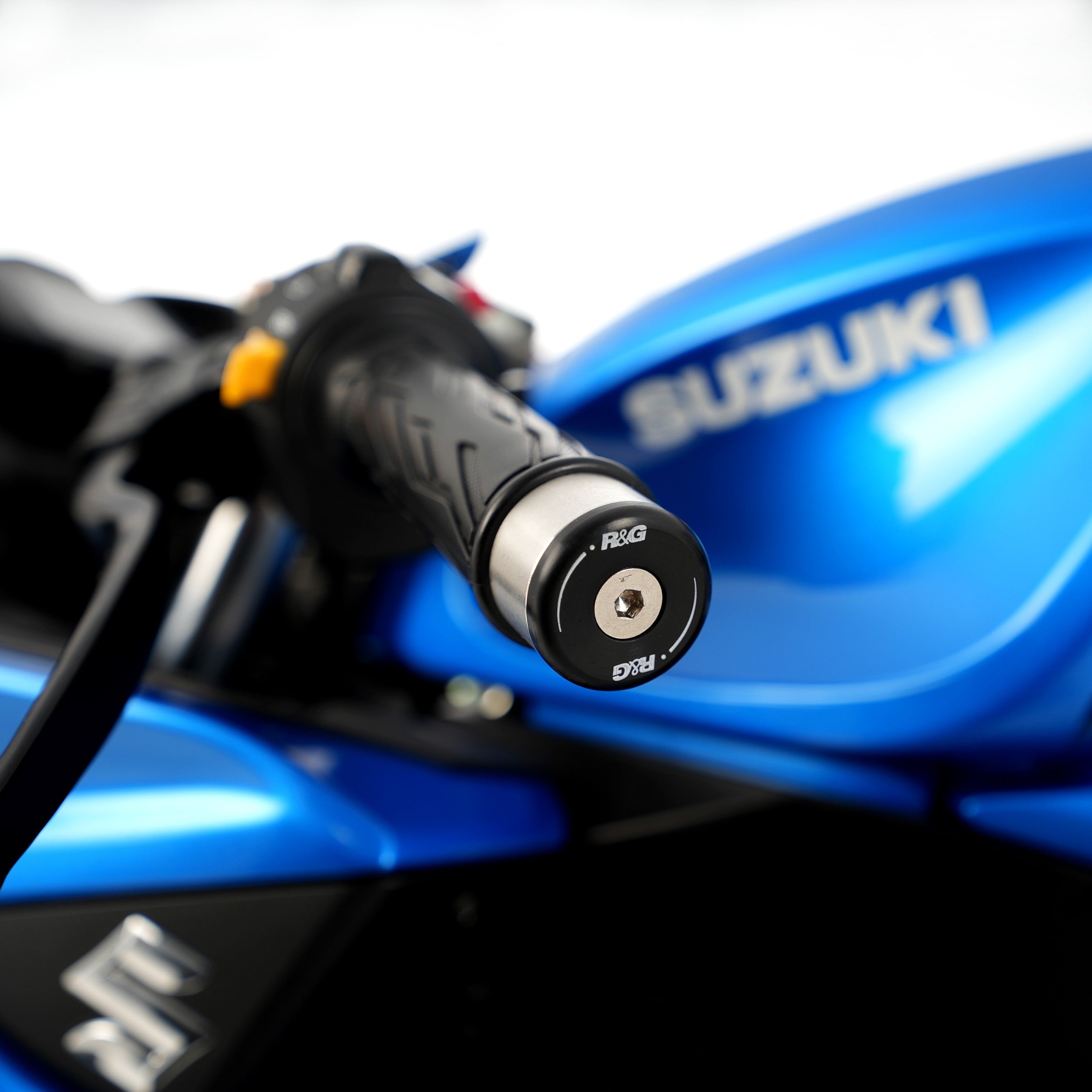 Bar End Sliders for the Suzuki GSX-S750 2017 , GSX-R125 '17- & Yamaha XMAX 300 '17- Main image