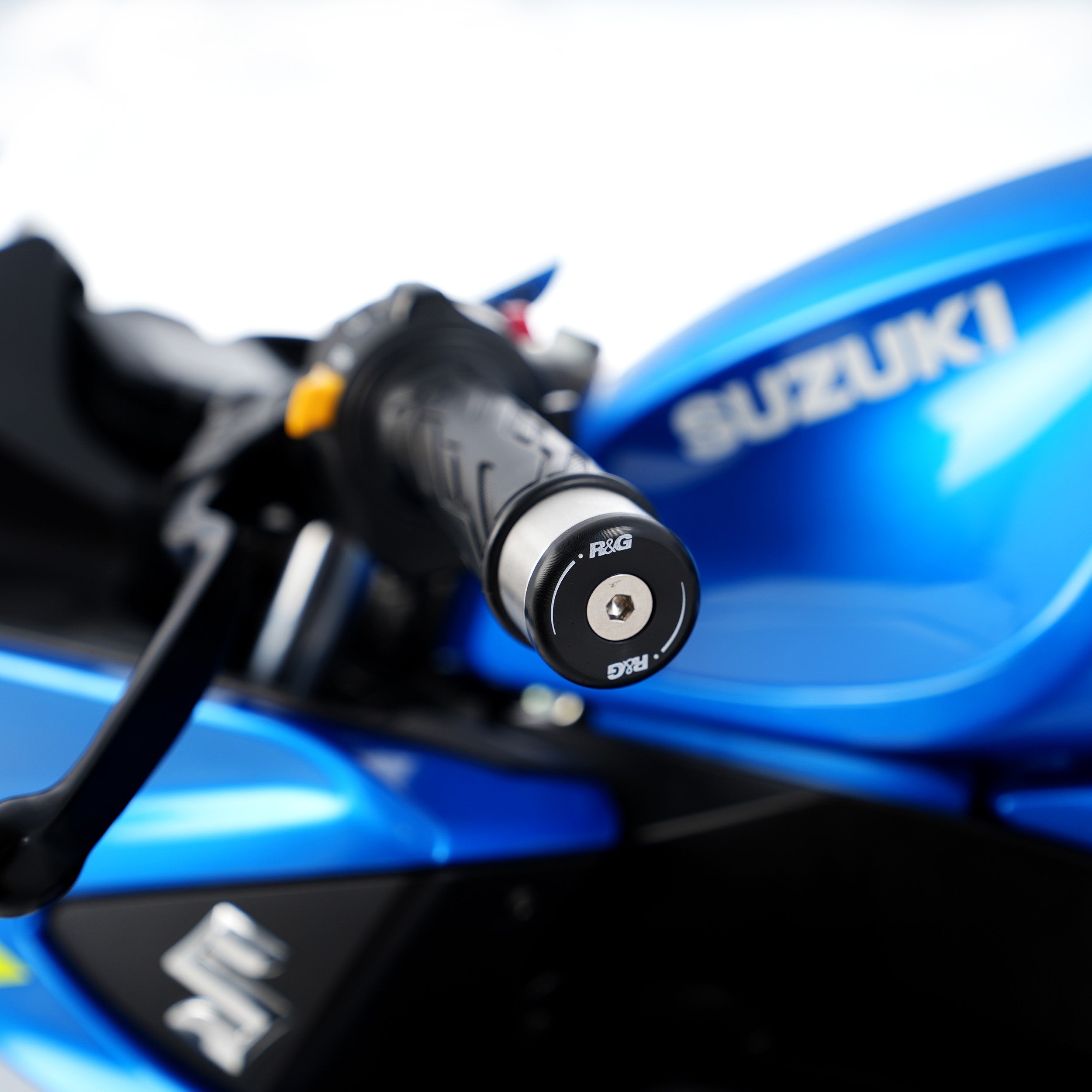 Bar End Sliders for the Suzuki GSX-S750 2017 , GSX-R125 '17- & Yamaha XMAX 300 '17- Secondary image