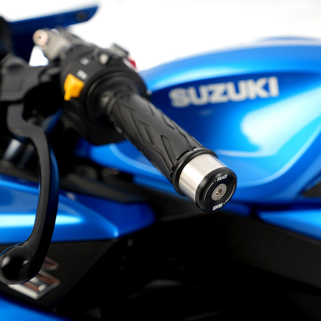 Bar End Sliders for the Suzuki GSX-S750 2017 , GSX-R125 '17- & Yamaha XMAX 300 '17-