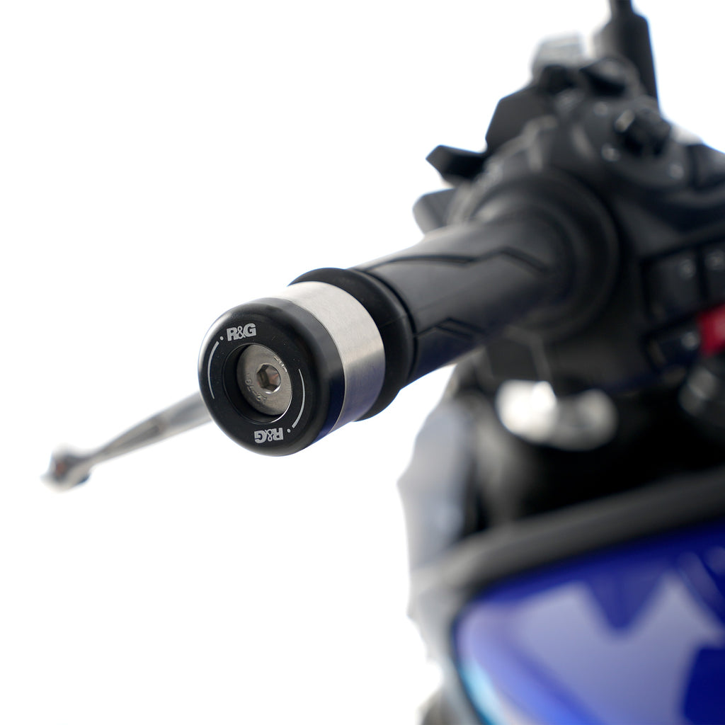 Bar End Sliders for the BMW G310R / GS '17-25, G310RR '22-25, TVS Apache RR 310 '21-25 & Yamaha MT-09 '24-