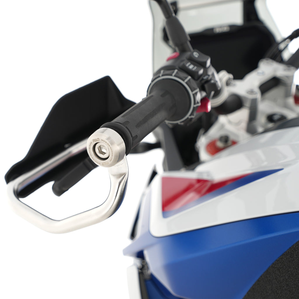 R&G Stainless Steel Bar Ends for the BMW F800GS '24-/ F900 XR '20-, F900 GS '24-