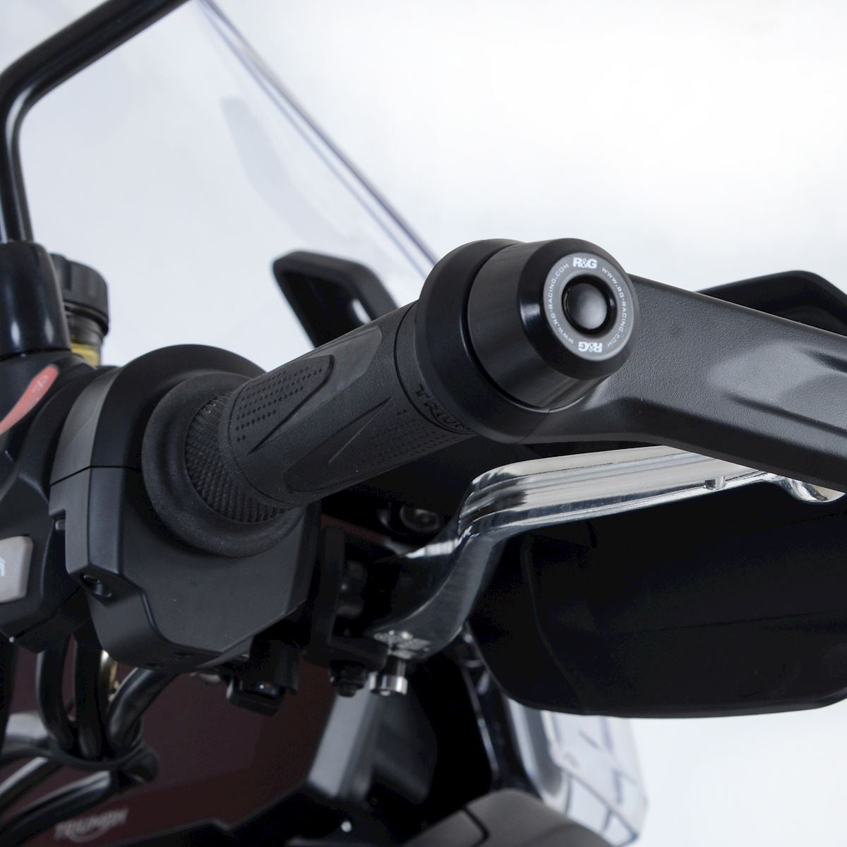 Bar End Sliders for the Triumph Tiger 900/900 Rally(PRO)/900GT(PRO/LOW)'20-,Tiger850 Sport'21- (to use with handguards) Main image