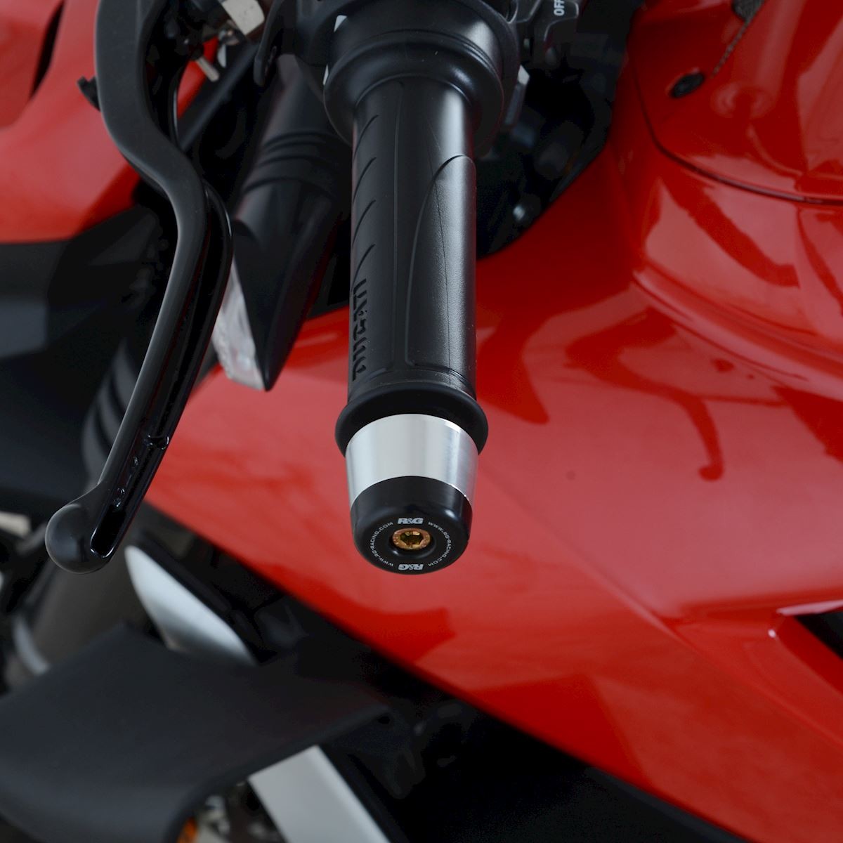 Bar End Sliders for the Ducati Streetfighter V4 S '20- '24, Multistrada V4 '21- '24, Multistrada V4S '21- & Ducati Streetfighter V2 '22- '24. Main image