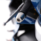 R&G Stainless Steel Bar Ends for the Aprilia RS 125 '21-, RS660 '21-, RS660 Factory '22-,Tuono 125 '21- & RS457 '24-