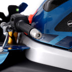 R&G Stainless Steel Bar Ends for the Aprilia RS 125 '21-, RS660 '21-, RS660 Factory '22-,Tuono 125 '21- & RS457 '24-