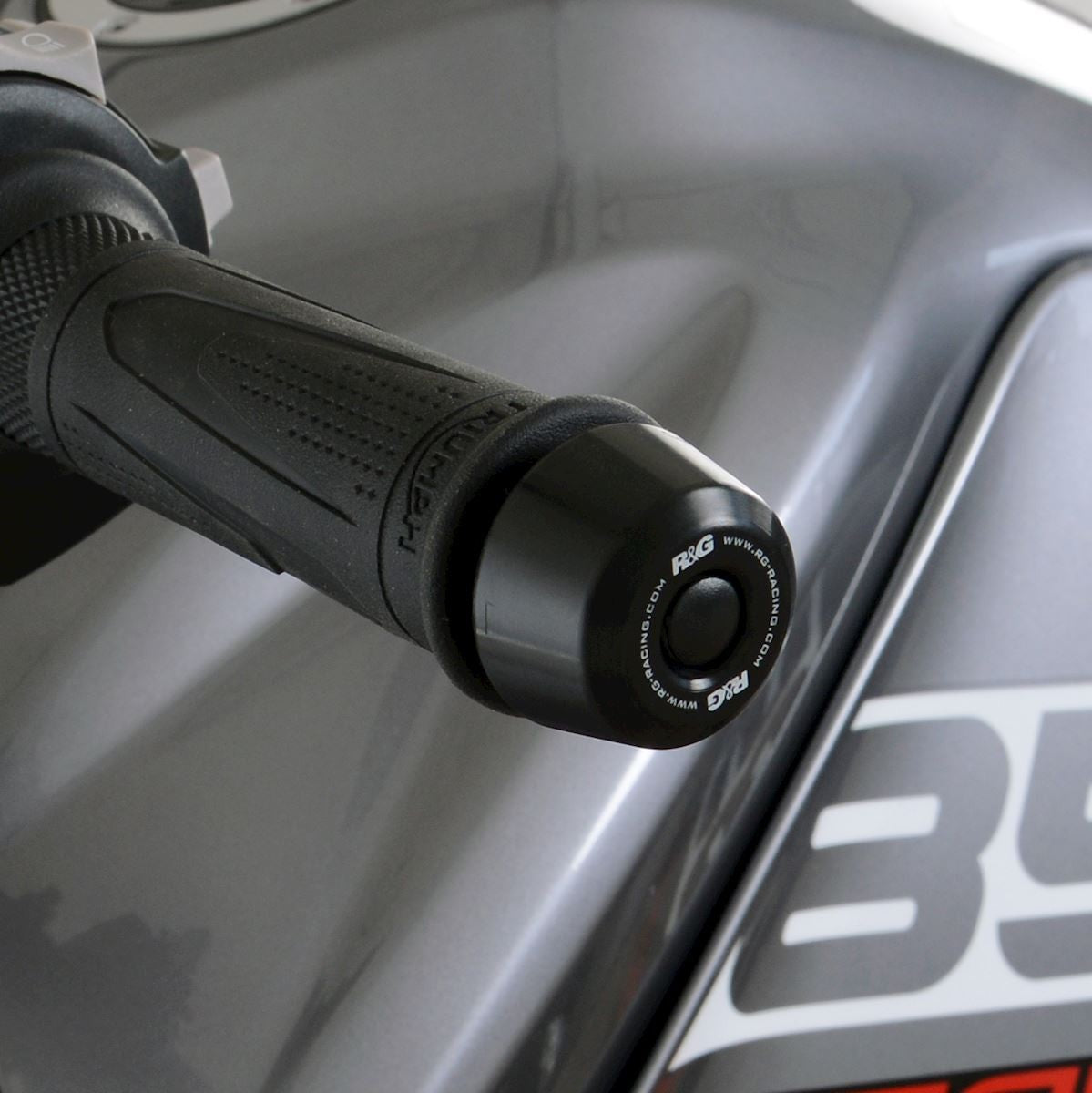 Bar End Sliders for Triumph Tiger 850Sport'21-,Tiger 900Rally Pro & GT Pro'24-  (no handguards) Main image