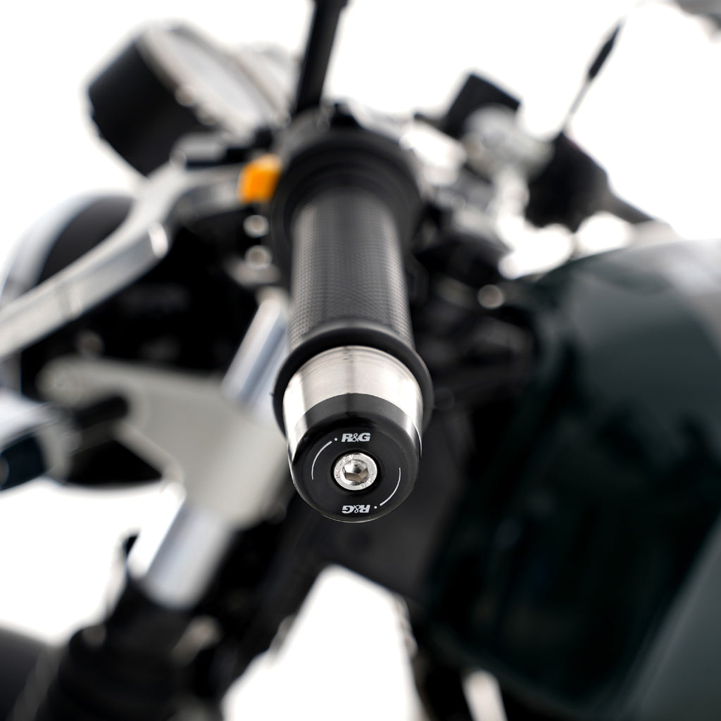 Bar End Sliders for for multiple Triumph Models & Royal Enfield Continental GT 650 '19- (without mirrors)