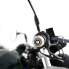 R&G Stainless Steel Bar Ends for multiple Triumph Models & Royal Enfield Continental GT 650 '19- (without bar end mirrors)