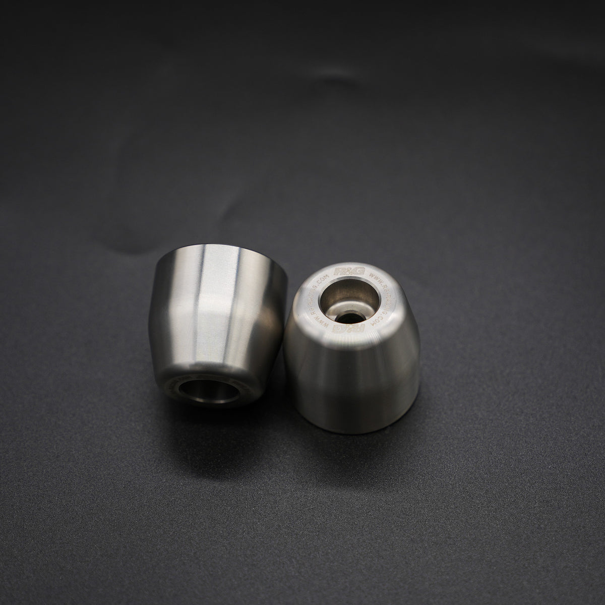 R&G Stainless Steel Bar End for the Aprilia RSVR, RSV Mille, Tuono '02-'10, V4 Tuono 1000/1100 '11- '24, Futura, Mana, Inazuma 250